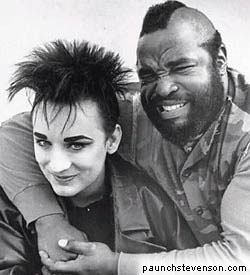 Boy George and Mr. T