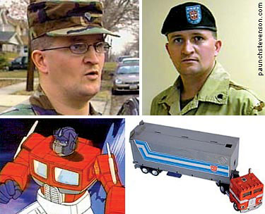 Optimus Prime: the human and the Transformer